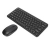 Keyboard Mouse Combo 2.4G Wireless Round Keycaps Ergonomic Design Silent