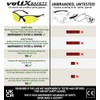 voltX Protective Glasses with Visual Strength incl. Safety cord with