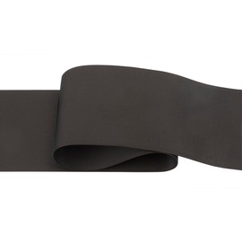 AVANAVA Cinta de grogrén de 3 pulgadas de ancho, 25 yardas (030-negro)