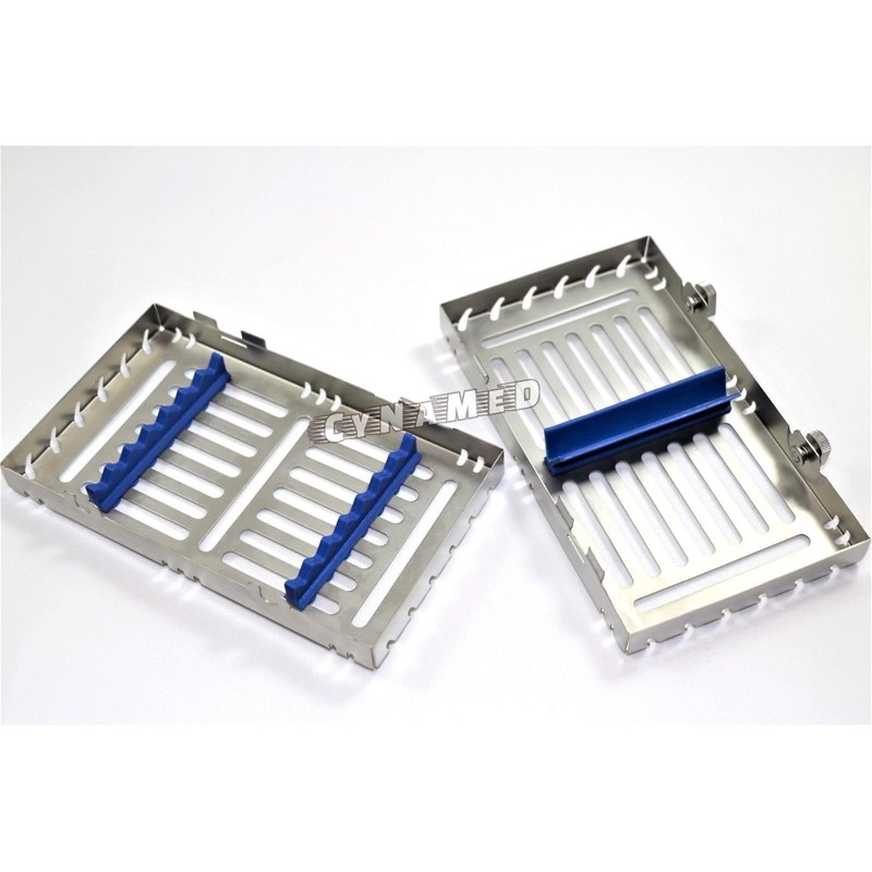 1 German Dental Autoclave Sterilization Cassette Rack Box Tray for