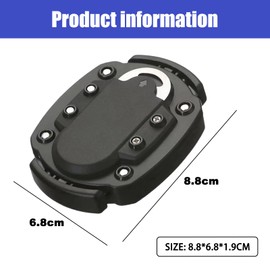 VBSYUYQ Manual Can Opener with Bottle Opener Black Handheld Kitchen Tool