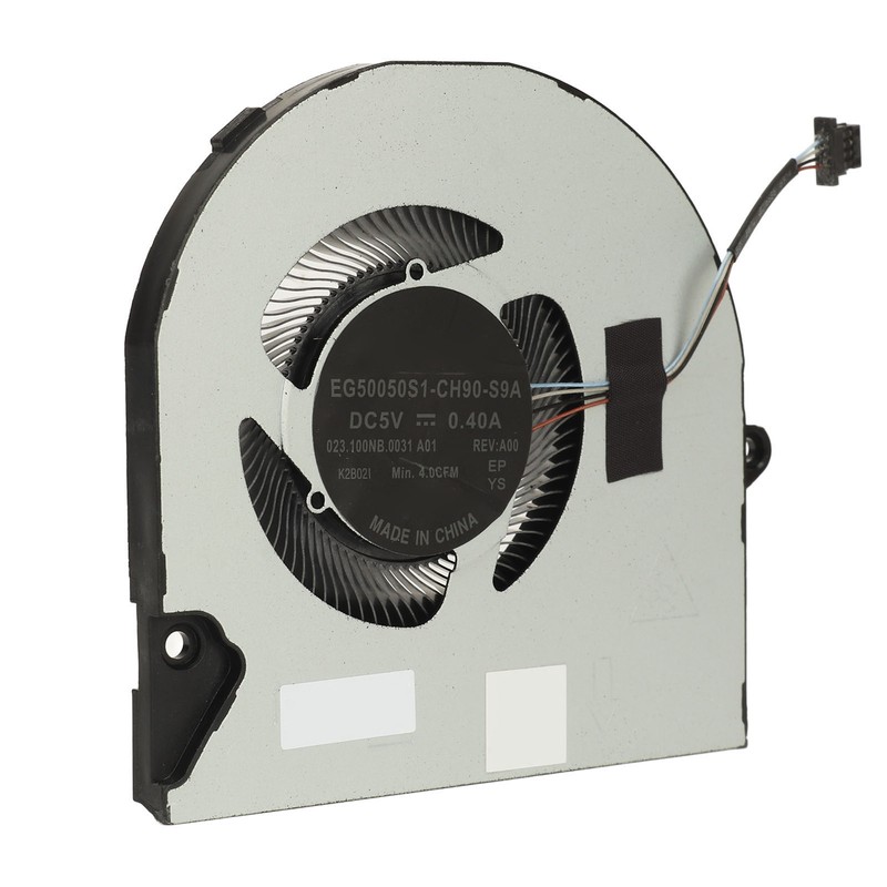 Laptop CPU Cooling Fan 4 Pin Replacement Cooling Fan for