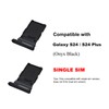 2 PCS for Galaxy S24 S24+ Single SIM Card Tray