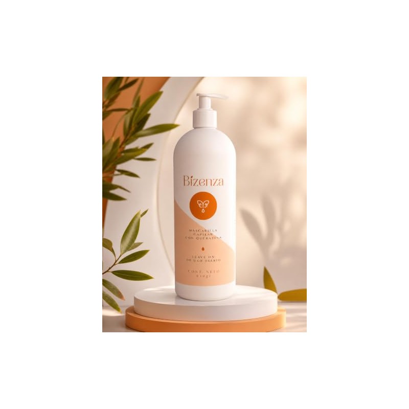 Mascarilla para el Cabello con Queratina - para Pelo Dañado