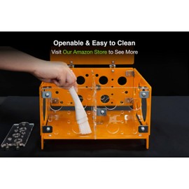 GuineaLoft™ Guinea Pig Cheese House (Double) V2 - The Ultimate Guinea Pig Hideout by Seasoned Owners Who Tried Everything Out There - Exclusive by Guinea Loft