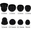 ALXCD Ear Tips Replacement for Beats Flex Wireless Earphones, S/M/L/D