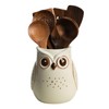 SOCOSY Owl Ceramic Kitchen Utensil Holder For Countertop, Cooking Utensil
