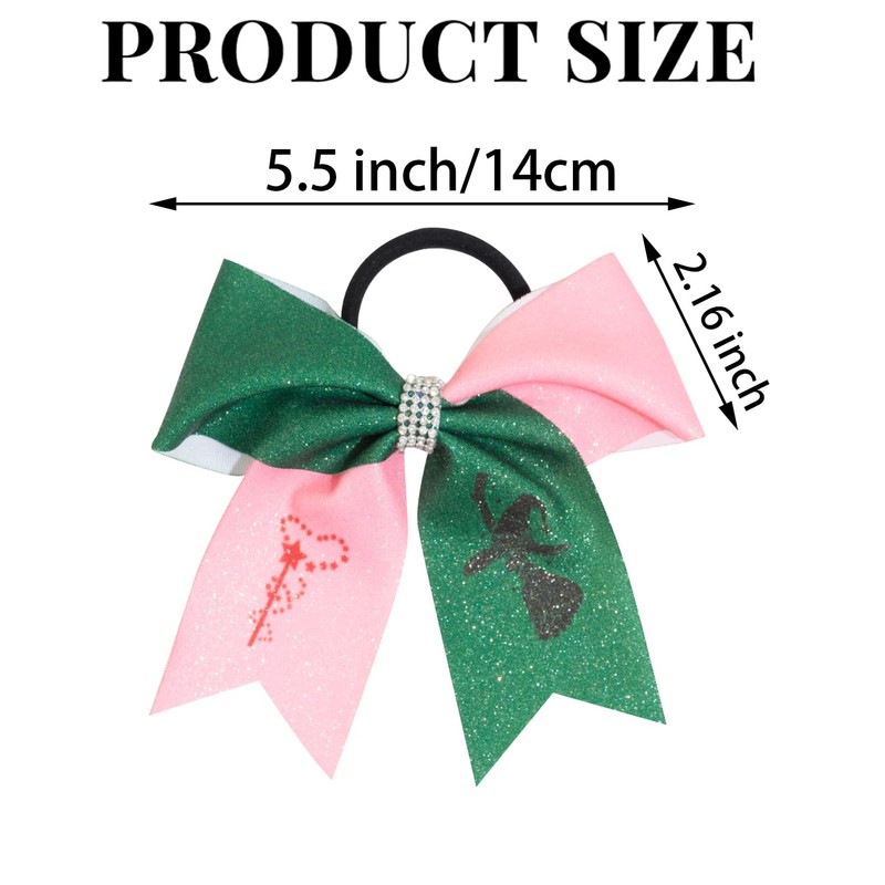 2PCS 5.7 Inch Witch Hair Accessories for Girls, Cute Hair