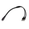 DC Verteiler 5,5/2,1 mm 1x coupler 2x male