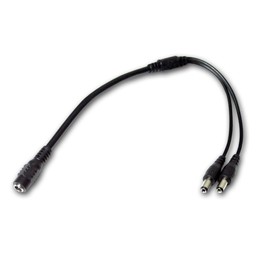 DC Verteiler 5,5/2,1 mm 1x coupler 2x male