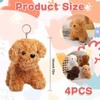 Small Stuffed Animals, 4 Pcs Dog Plush Animal Toy with