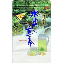 Tea no Hinokuchien Kabuchi-en Kabuchi Drinking, Chiran Tea Pack with Matcha 2000 yen (1 L 0.3 oz (10 g) x 10 P), 400 Yen, 5 Piece Set [Kagoshima Tea]