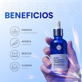 MIST JEWEL Serum Acido hialuronico facial concentrado para arrugas antiedad  Hyaluronic acid suero para el rostro de alta concentracin hidratante...  