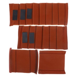 Gadpiparty Camera Bag Insert Dividers 4 Pieces Camera Bag Case Insert Divider Divider Pad Padded Camera Organiser Case Camera Accessories, light brown, Sports