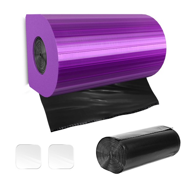 Trash Bag Dispenser - Wall Mount Garbage Bag Holder with