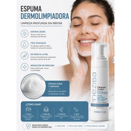 Limpiador Facial en Espuma con Ácido Salicílico, Niacinamida y Zinc PCA para Control de Grasa y Limpieza Profunda, Piel Mixta a Grasa, 150 ml