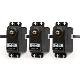 Hiwonder LX-1501 17KG Serial Bus Servo with Three Channels, Support Temperature, Voltage, Position Feedback (Control Angel 240°)