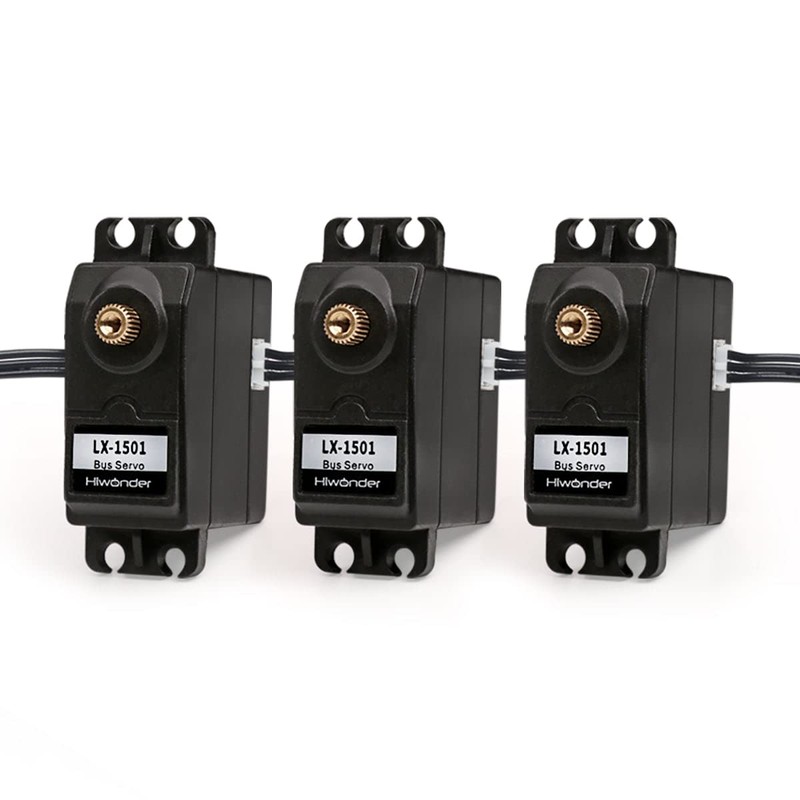 Hiwonder LX-1501 17KG Serial Bus Servo with Three Channels, Support
