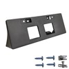 GZVKE Front License Plate Frame Mounting Bracket Tag Holder Textured