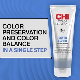 CHI Ionic Illuminate Color Silver Blonde Conditioner , 8.5 Fl Oz