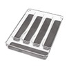 Cutlery Tray with 5 Compartments - Kitchen Drawer Organiser -