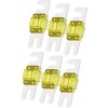 Greluma Pack of 6 20A Mini ANL Fuses for Automotive