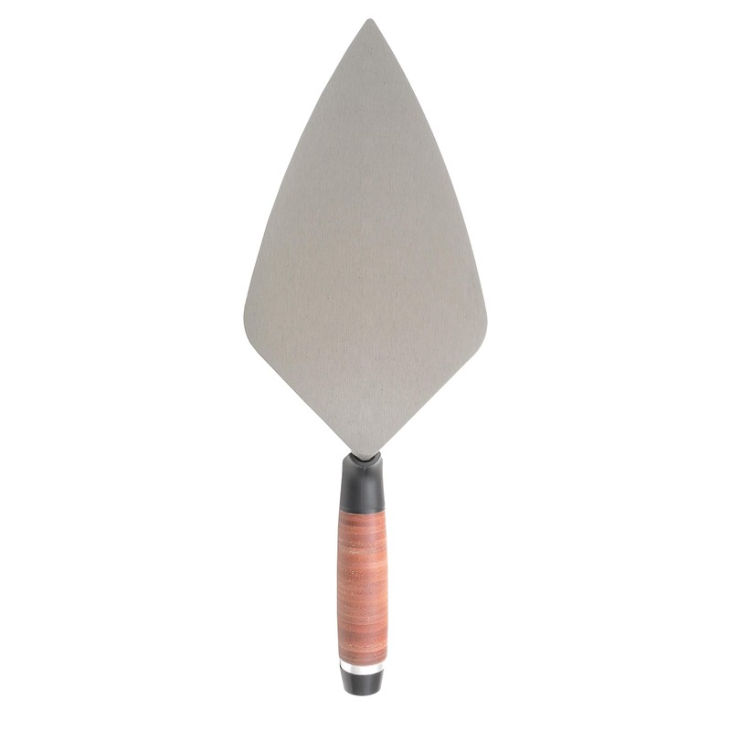 MARSHALLTOWN London Wide Brick Trowels, Leather Handle, 267mm Length, 146mm