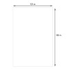 Somime 25 Pack Backing Boards Only - 12x18 Uncut White