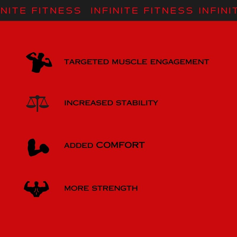 Infinite Fitness Ergonomic Tricep Bicep Rope Cable Attachment, Ticep Pull