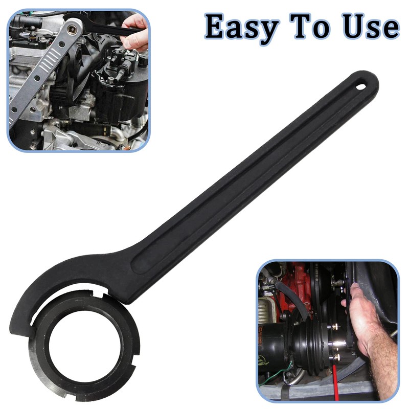 Auvotuis C Hook Spanner Wrench, Black Adjustment Tool Carbon Steel