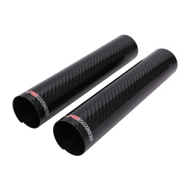 BIUGERCN 178 mm Motorcycle Fork Protector Dirt Bike Carbon Fibre Front Cover Wrap Shock Absorber for Most Motorcycles Motocross Dirt Pit Bike