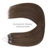 WENNALIFE Microlink Hair Extensions Human Hair, 50g 50s 24 Inch