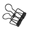 50Pcs Hollow Binder Clips Metal Paper Binder Clips for Documents