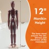 Falling in Art 12Inch Drawing Mannequin, Wooden Human Model for