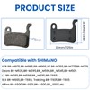 MILYARD 4 Pairs Bike Disc Brake Pads with Installation Tools,