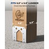 vikofan 6x6 Post Base Anchor for Concrete - Heavy Duty