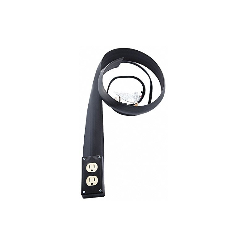 FLEXIDUCT 12 ft, 10 ft. Covered 120VAC Indoor Power Extensions
