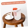 BIUDECO 2200ml Large Capacity Cold Kettle Infused Water Pitcher with