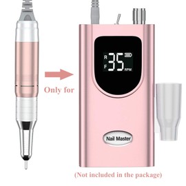 Handpiece for Delanie Nail Drill Electric Nail File for Manicure and Pedicure (Handpiece for Nail Cutter Replacement) Rose Gold