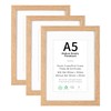 A5/15x21cm Picture Frame Set of 3, Display 10x15cm with Mat