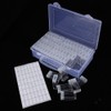 64 Gird Diamond Painting Container Clear Plastic Cross Stitch Hand‑Made