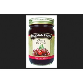 Dillman Farm All Natural Cherry Preserves 16 oz. Jar