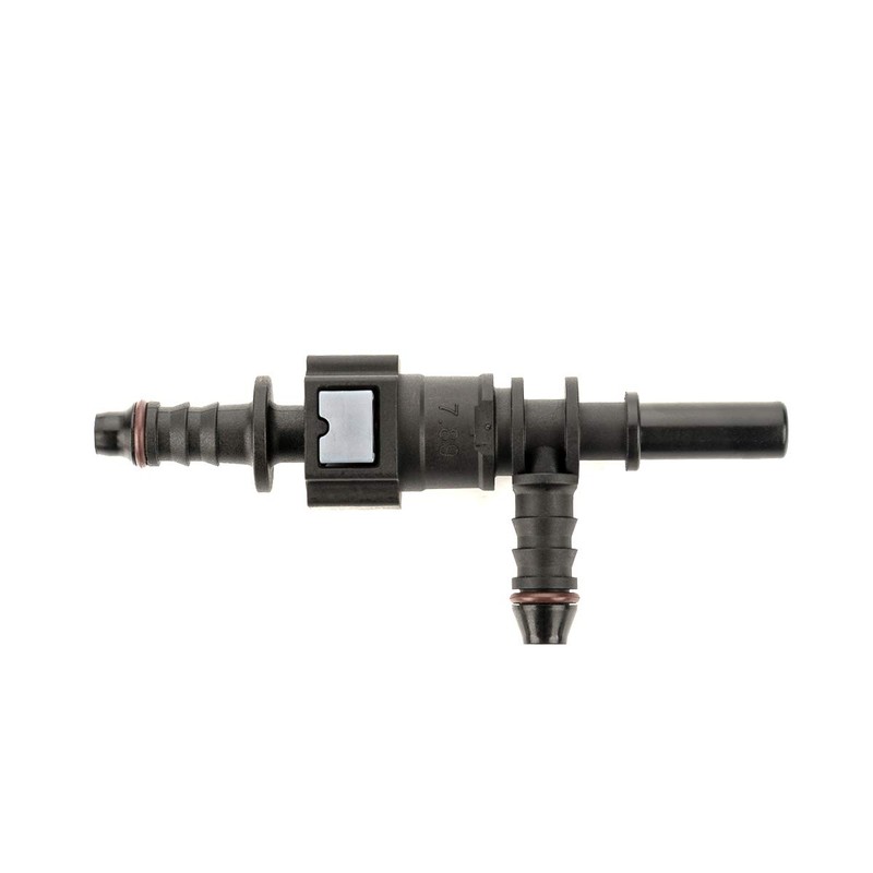 LST Set of 2 T-piece fuel line quick coupling counterpart