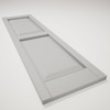Ekena Millwork LP2C14X04200PG Custom Two Equal Panels, Raised PanelShutter (Per