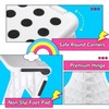 Delxo Folding Step Stool,11 Inch Non-Slip Foldable Step Stools for