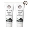 Happybath [해피바스] 대나무숯 피지흡착 클렌징폼 200G 2입 Happy Bath Bamboo Charcoal Oil Absorbing Cleansing Foam 200G 2ea
