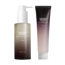 HARUHARU HARUHARU wonder Black Rice Cleansing Oil & Triple AHA Bundle