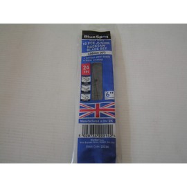 10 x 150mm (6") UK Manufactured Hacksaw Blades