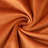 JUSPURBET Burnt Orange Decorative Velvet Throw Pillow Covers 16x24 inch