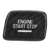 Engine Push to Start Button Cover Carbon Fiber Start Switch